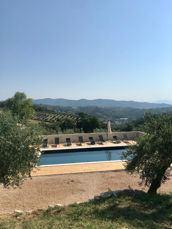 Agriturismo Sant'Angelo Holiday Farm Gualdo Cattaneo المظهر الخارجي الصورة