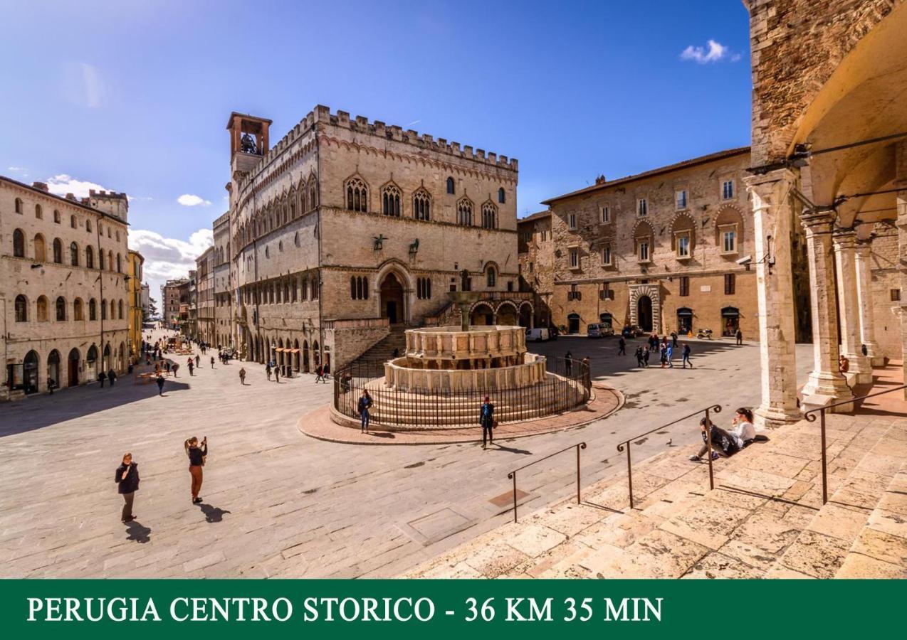 Agriturismo Sant'Angelo Holiday Farm Gualdo Cattaneo المظهر الخارجي الصورة