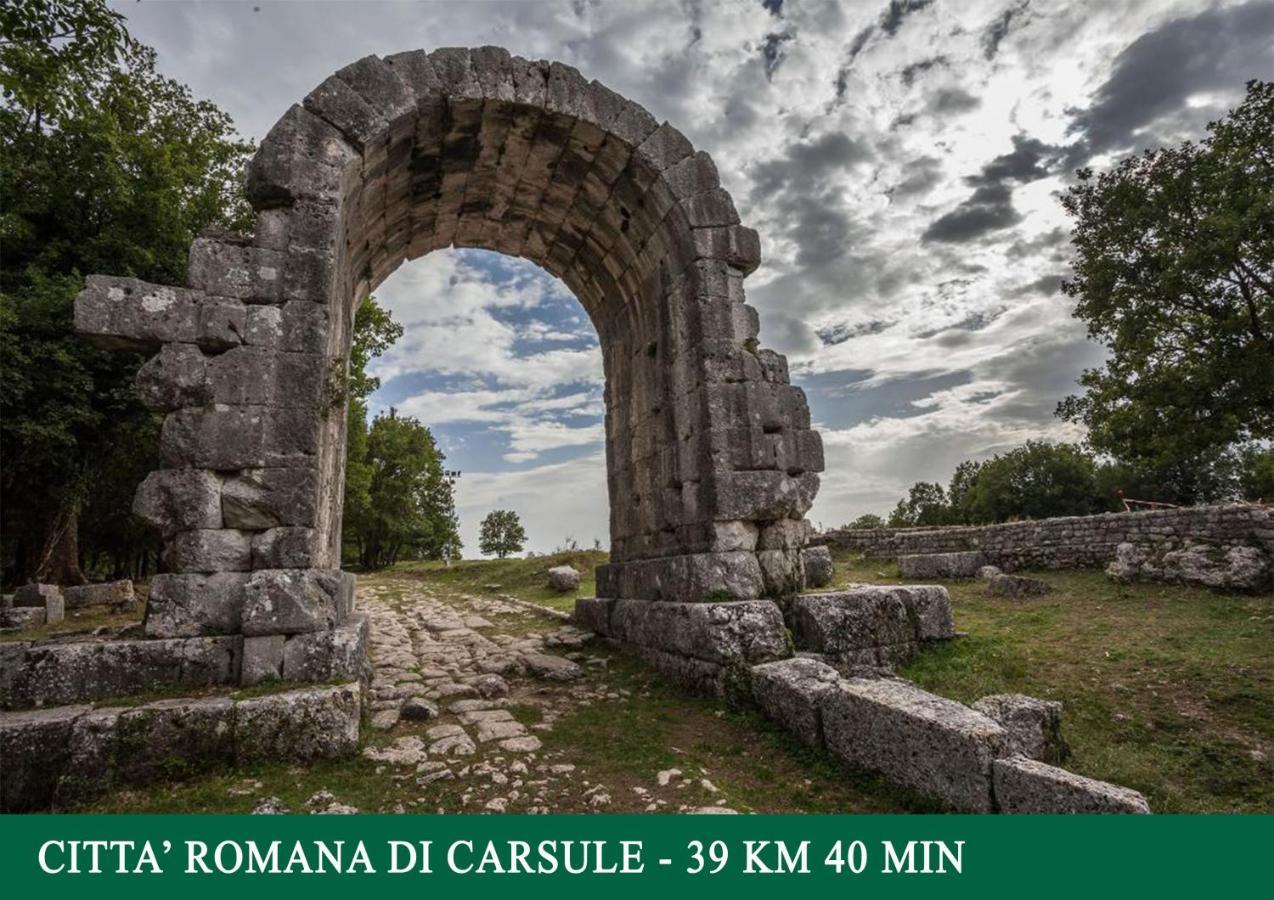 Agriturismo Sant'Angelo Holiday Farm Gualdo Cattaneo المظهر الخارجي الصورة