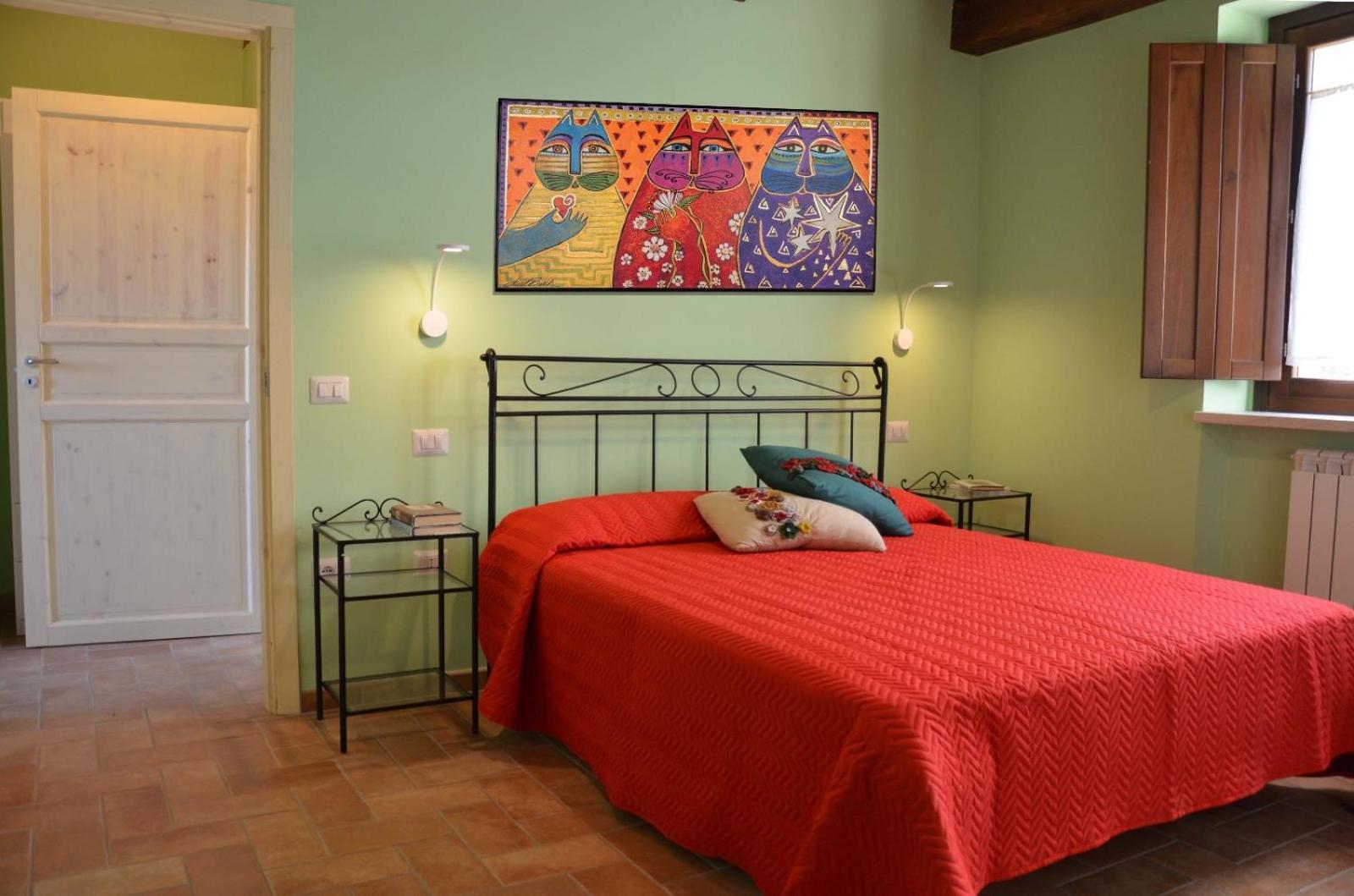 Agriturismo Sant'Angelo Holiday Farm Gualdo Cattaneo المظهر الخارجي الصورة