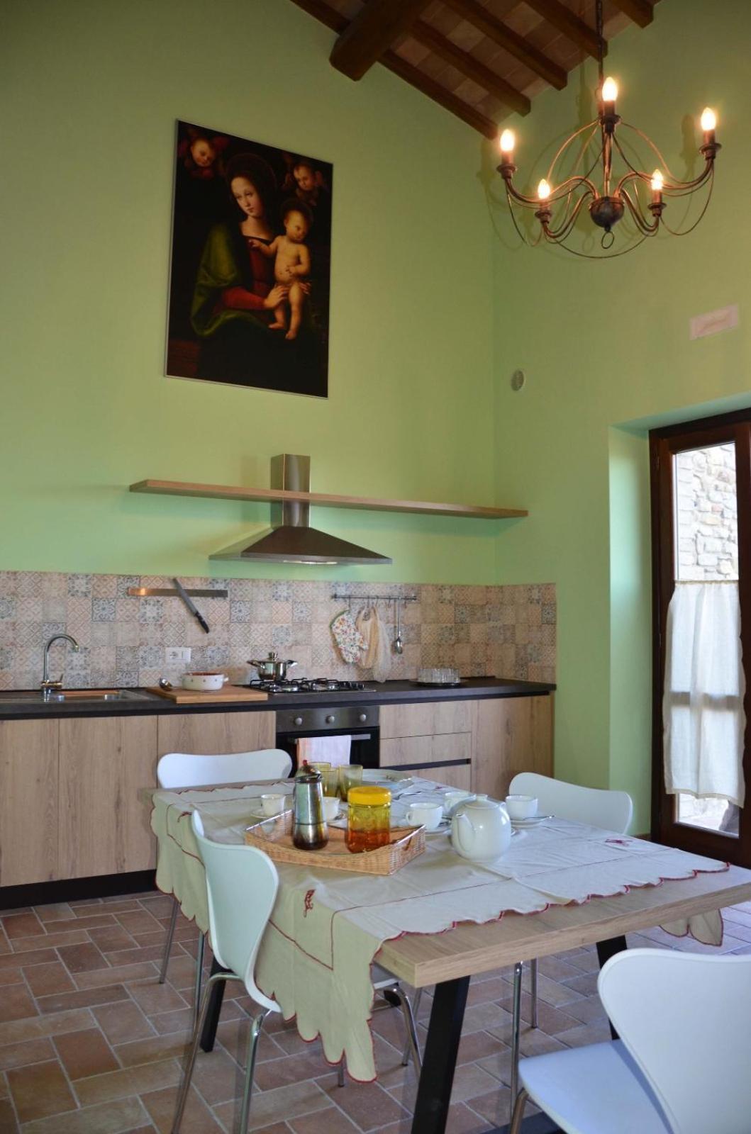 Agriturismo Sant'Angelo Holiday Farm Gualdo Cattaneo المظهر الخارجي الصورة