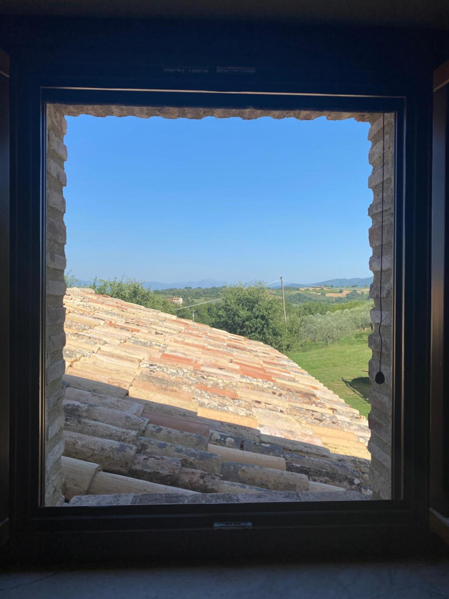 Agriturismo Sant'Angelo Holiday Farm Gualdo Cattaneo المظهر الخارجي الصورة